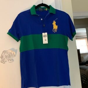 Polo Ralph Lauren, new with tags size small, custom slim fit